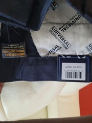 Universal School Uniform Boy’s Navy Blue Flat Front Pants Size 18