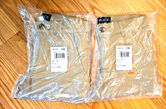 NEW boys uniform pants size7 flax / khaki 2pairs Children’s Place stretch fabric