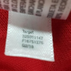 NWT Cat & Jack Boys Red Short Sleeve School Uniform Polo Shirt Size L 12/14