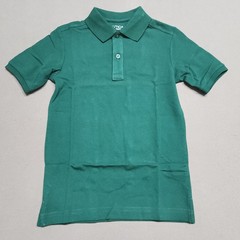 Nautica School Uniform Youth Polo Shirt S 8 Regular Cotton Blend Green 153