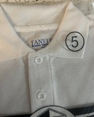 white polo kids uniform shirts