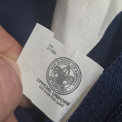 Vintage Boy Scouts of America BSA CUB Uniform Blue Pants Size 16 Waist 28 28×34