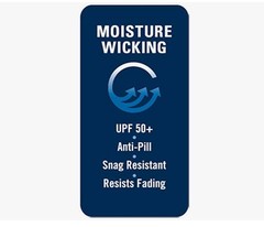 Boys school uniforms moisture warning