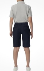 2pc- French Toast School Uniform Boys Shorts Adjustable Size10- Navy Blue