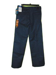 Dickies Boys 16 Husky Navy Work Pants NWT Uniform Straight Leg Slacks