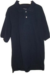 Sonoma M Navy Blue Polo Kids Shirt 10-12 Uniform Short Sleeve 30″ Chest Cotton
