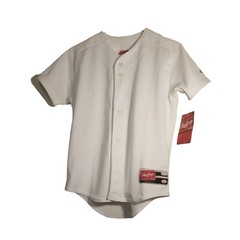 Rowling’s Youth’s Baseball Shirt Uniform White Boys New