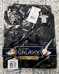 Galaxy by Harvic Navy Blue Shirt School Uniform Polo Shirt Size 14 Set of 3