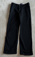 Khaki School Uniform Plain Front Chino Black Pants Boys Size 12 Children’s Place