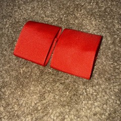 BOY CUB SCOUT Red Epaulet Red & 2 Weblo Achievement Pins. New Other. LOT.