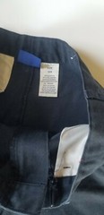 School Uniform Navy Shorts Adjustable Waistband Sz 12H 65% Polyester 35% Cotton