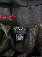 French Toast Boys 8 Navy Stretch Shorts-Performance Moisture Wicking Fabric