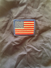 Boy Scouts of America BSA Uniform Shirt Youth Medium Navy Blue w/ Patches