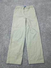 Lot of 2 French Toast Pants Youth Boys 16 Beige Black Relaxed School Uniform