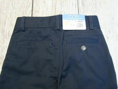Nautica Boys School Uniform Navy Blue Shorts Adjustable Waist 6 Regular NWT