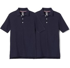 French Toast 2-pk Boy’s Uniform Polo Shirts