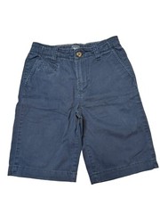 GAP Boy’s Navy Blue Chino School Uniform Shorts Size 10 w/ 9″ Inseam GUC
