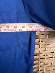 VTG Boy Scouts of America Shirt Youth X Large Blue Uniform Short Sleeve BSA USA
