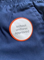 Wonder Nation Boys School Uniform Shorts Lot of Four Size L 10-12)