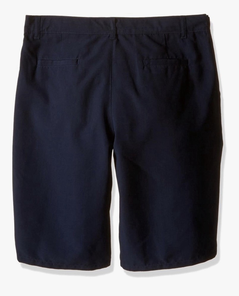 Nautica Boys Uniform Performance Shorts Navy Size 10 Regular Adjustable Waist