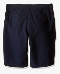 Nautica Boys Uniform Performance Shorts Navy Size 10 Regular Adjustable Waist