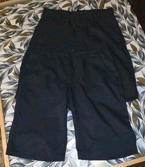 FRENCH TOAST, BOYS UNIFORM SHORTS, NAVY BLUE, SIZE 14
