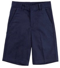 Boy’s New School Uniform Size 14 Navy Flat Front Adj. Shorts – Shrink Resistant