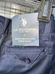 Lot Of 2 US polo assn uniform shorts boys size 5 navy blue brand new Tag