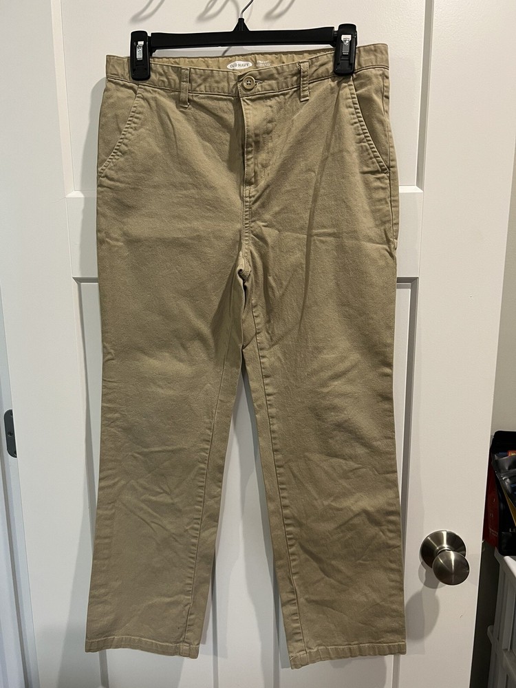 Old Navy Boys Uniform Pants Size 14 Plus EUC