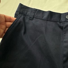 Boys French Toast Shorts 18 School Uniform Navy Elastic Waist 12″ Inseam New