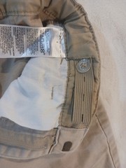Old Navy Boys Back To School Adjustable Waist Khaki Uniform Shorts Size 8
