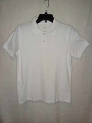 Wonder Nation Boys School Uniform Short Sleeves Pique Polo Shirt Choose Size (DM