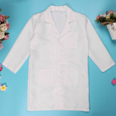 Kids Doctors Scientist White Lab Coat Childrens Girls Boys Fancy Dress Costume