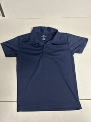 Real Essentials Short Sleeve Polo Shirt Size L School Uniform Stretch Lot of 3