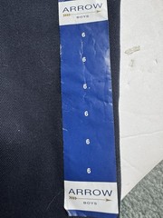 Boys Shorts School Uniform Navy Size 7 Arrow