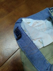 New Boys Size 7 OshKosh B’gosh Moisture-Wicking Uniform Chino Shorts beige