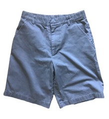 Award School Uniform Gray Shorts Flat Front Size 12 Regular Boy Cotton Blend