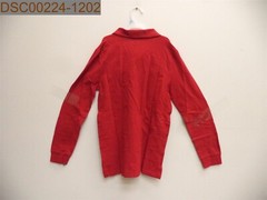 Old Navy Boy’s Long Sleeve Uniform Polo, XL(14-16), Red, 489801110857, 16″ Bust