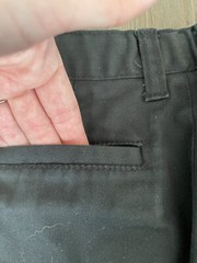Cat & Jack Boys Black Uniform Pants Size 6