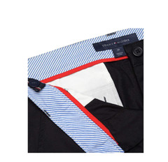Tommy Hilfiger Flat Front Twill Blend Boys Shorts Uniform Black Size 16 Slim NWT