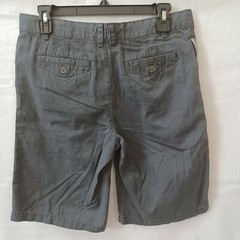 CAT & JACK BOYS Gray SCHOOL UNIFORM SHORT SZ 16 length 20In