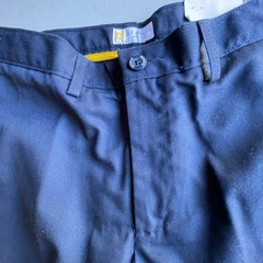 NWT Dennis Uniform Navy Irvington Pants Boys 16R Flat Front School Uniform 07700