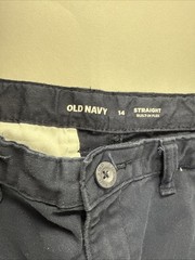 Old Navy School Uniform Navy Blue Pants And Shorts Size 14 Adjustable Waist