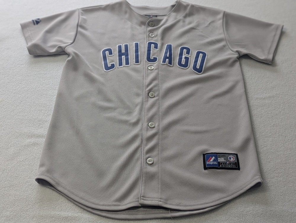 Chicago Cubs Starlin Castro Baseball Jersey Large 14-16 Youth Boys