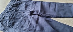 NEW 2 PAIRS SCHOOL UNIFORM NAVY PANTS BOYS XL 14/16 DOUBLE KNEE WONDER NATION