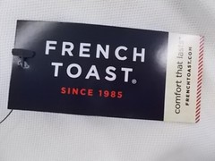 Boys French Toast $20 Uniform/Casual White Long Sleeved Polo Shirt Size 4 – 20