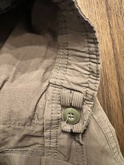 Boy Scouts of America Convertible Canvas Cargo Pants Shorts Youth SZ 10 green