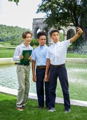 French Toast Boys’ Adjustable Waist Straight Fit 8, School Uniform Navy
