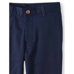 Wonder Nation Pants Boys Size 10 School Uniform Stretch Twill Flat Front –G1–