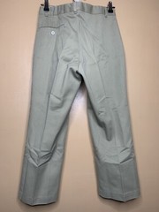Boy’s Waist 28 School Uniform Pants Chino Straight Leg Beige Flat Front Mid Rise
